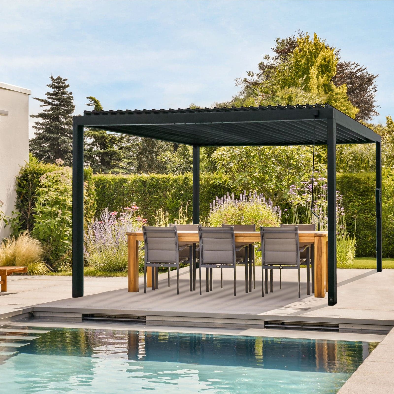 Pergola d'angle Tuscany — inspiration 2