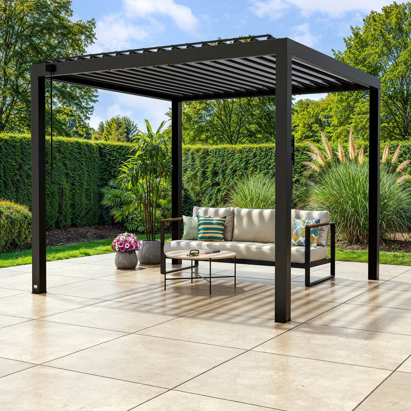 Pergola Sarasota 10×10 — Lames orientables